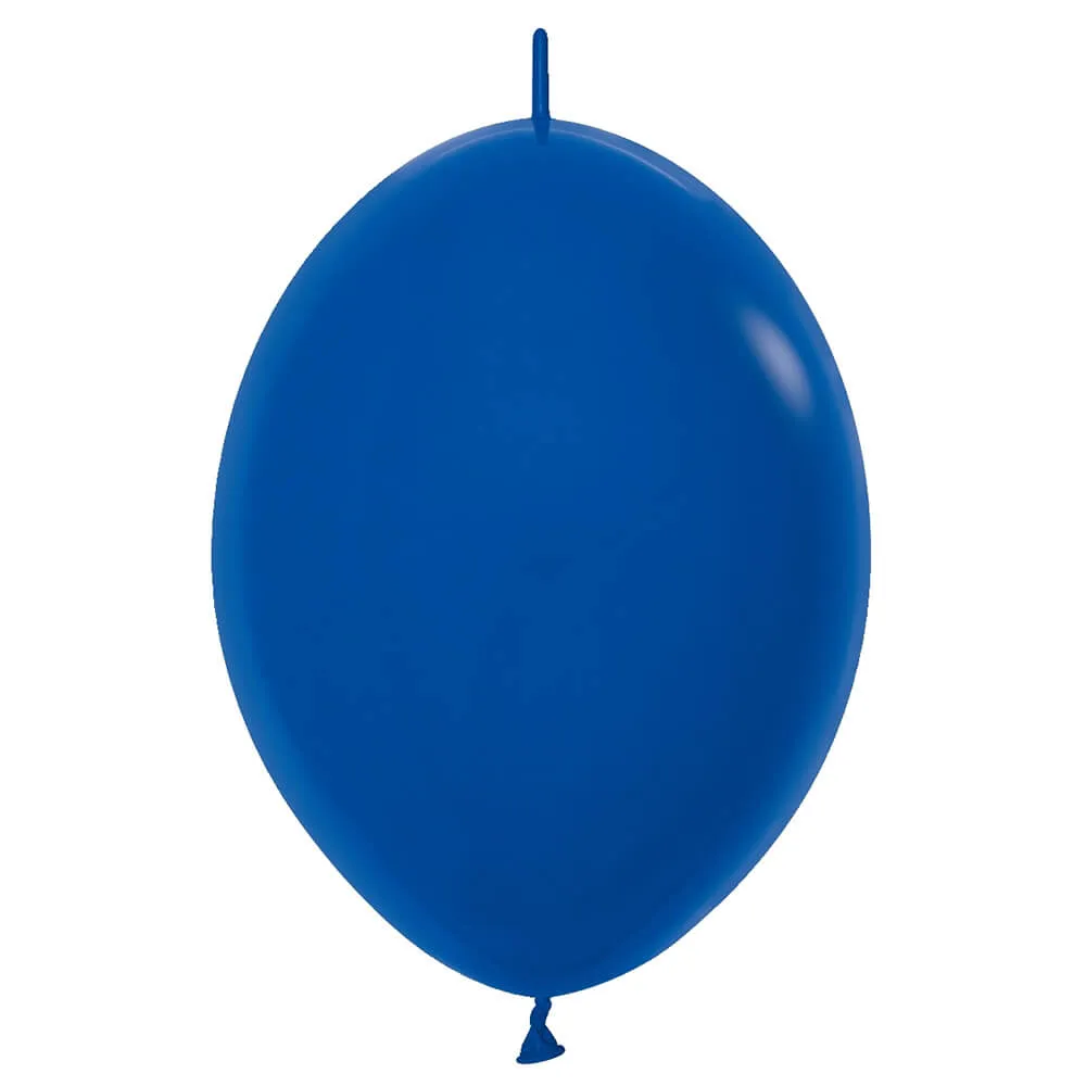 12 inch SEMPERTEX LINK-O-LOON FASHION ROYAL BLUE