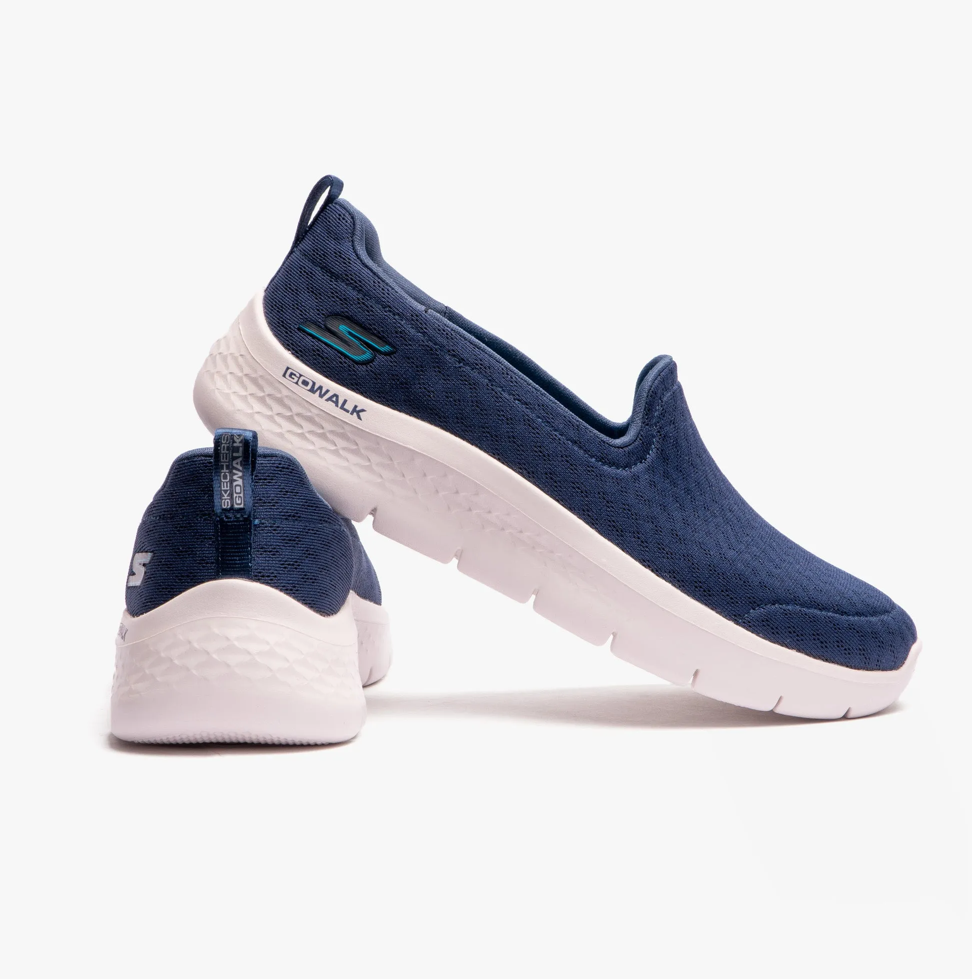 124955 GO WALK FLEX - OCEAN WIND Ladies Trainers Navy