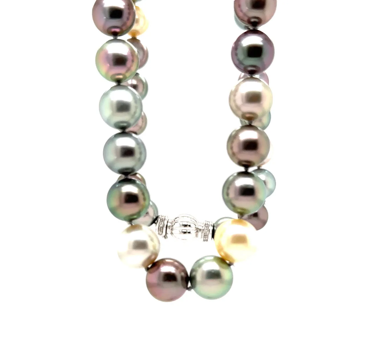 18KW Custom Natural Mixed Color Fashion Pearls