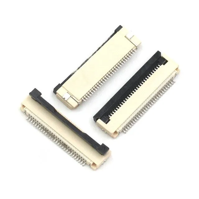 1mm FPC FFC SMT Bottom Contacts Flip Clamshell Connector