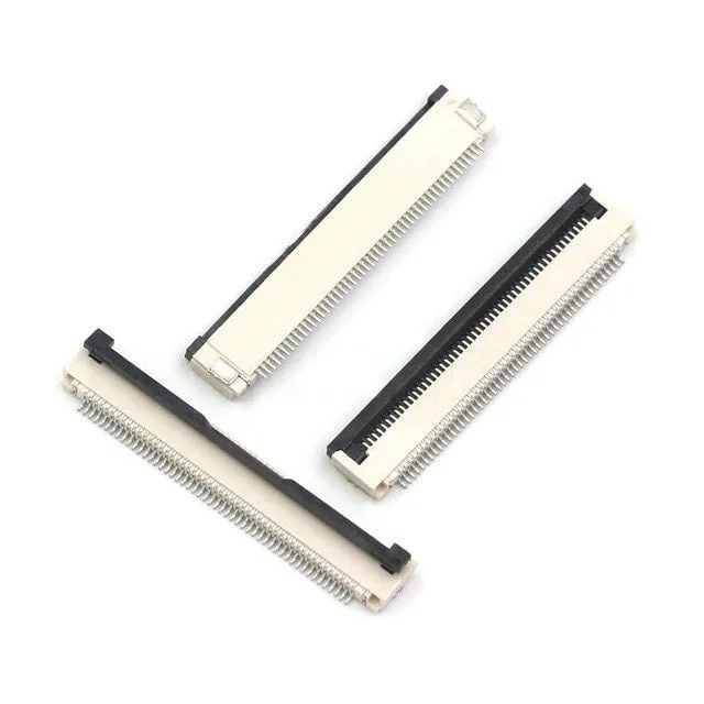 1mm FPC FFC SMT Bottom Contacts Flip Clamshell Connector