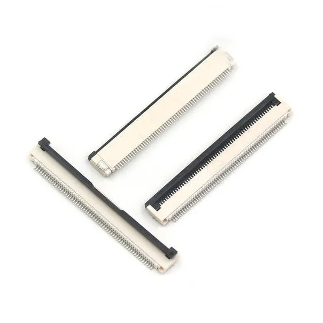 1mm FPC FFC SMT Bottom Contacts Flip Clamshell Connector