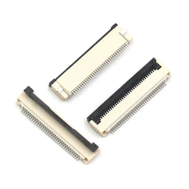 1mm FPC FFC SMT Bottom Contacts Flip Clamshell Connector