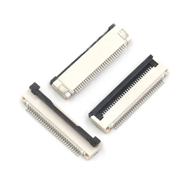 1mm FPC FFC SMT Bottom Contacts Flip Clamshell Connector