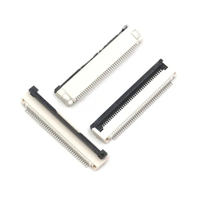 1mm FPC FFC SMT Bottom Contacts Flip Clamshell Connector