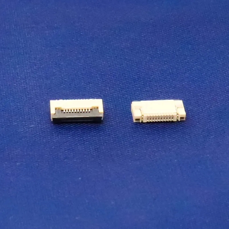 1mm FPC FFC SMT Bottom Contacts Flip Clamshell Connector