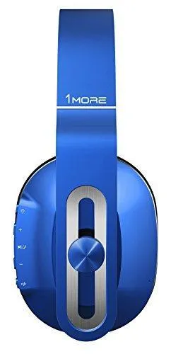 1More Mk802-Bl Bluetooth Wireless Over-Ear Headphones With Microphone/Remote For Apple Ios &