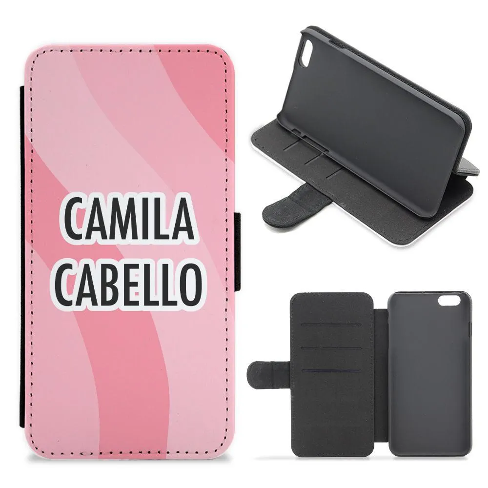 Abstract Camila Cabello Flip / Wallet Phone Case