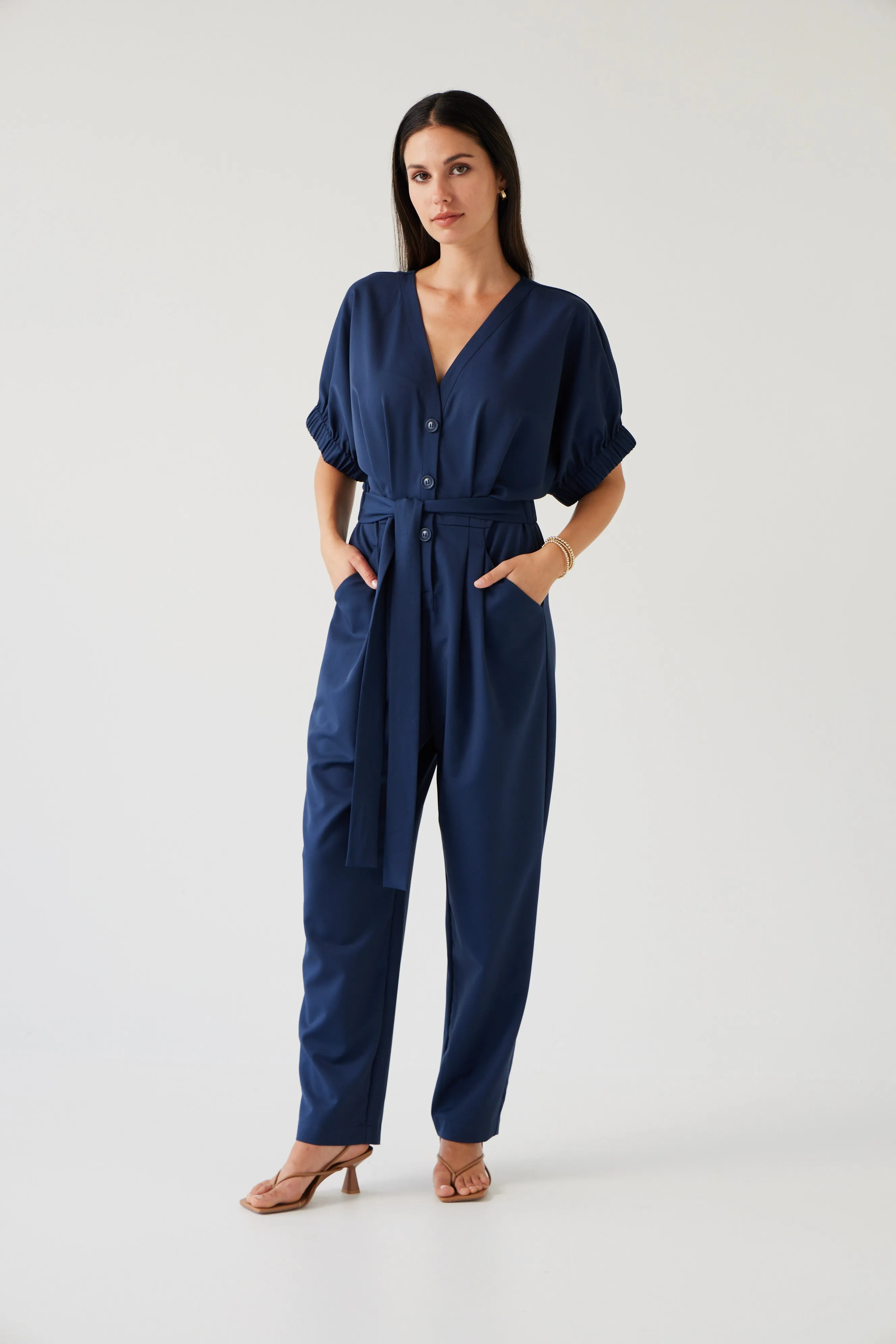 Ace Jumpsuit | Indigo