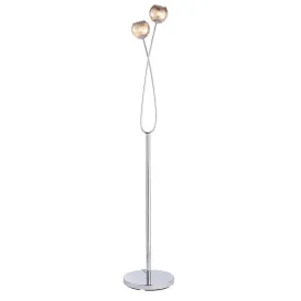 Aerith  Polished Chrome Modern Floor Lamp