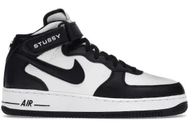 Air Force 1 Mid x Stussy Light Bone Black