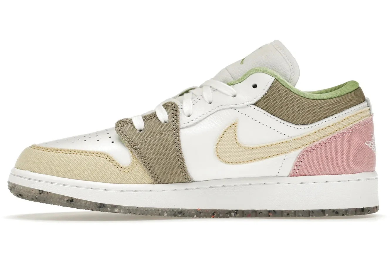 Air Jordan 1 Low Pastel Grind Vivid Green