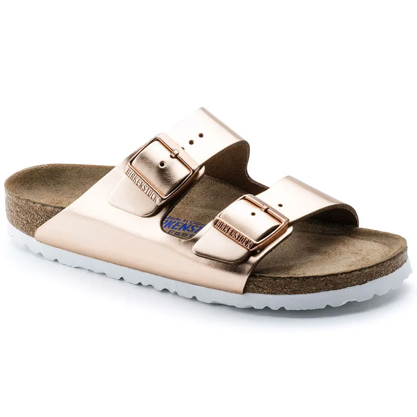 Arizona Metallic Copper Soft Footbed