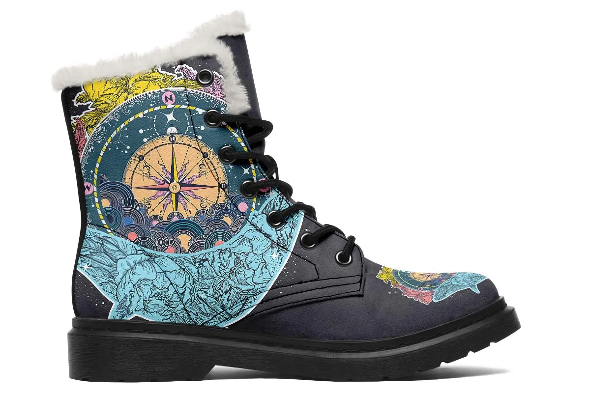 Artsy Compass Winter Boots