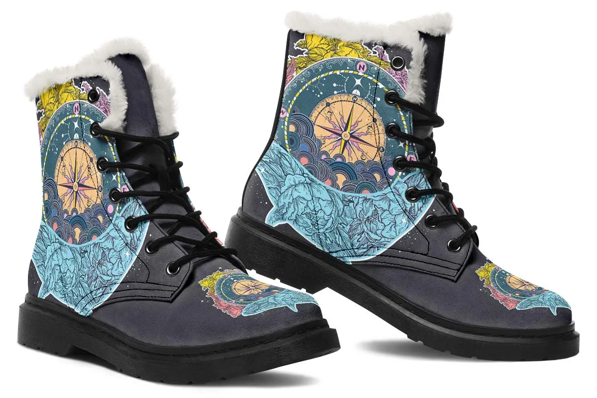 Artsy Compass Winter Boots