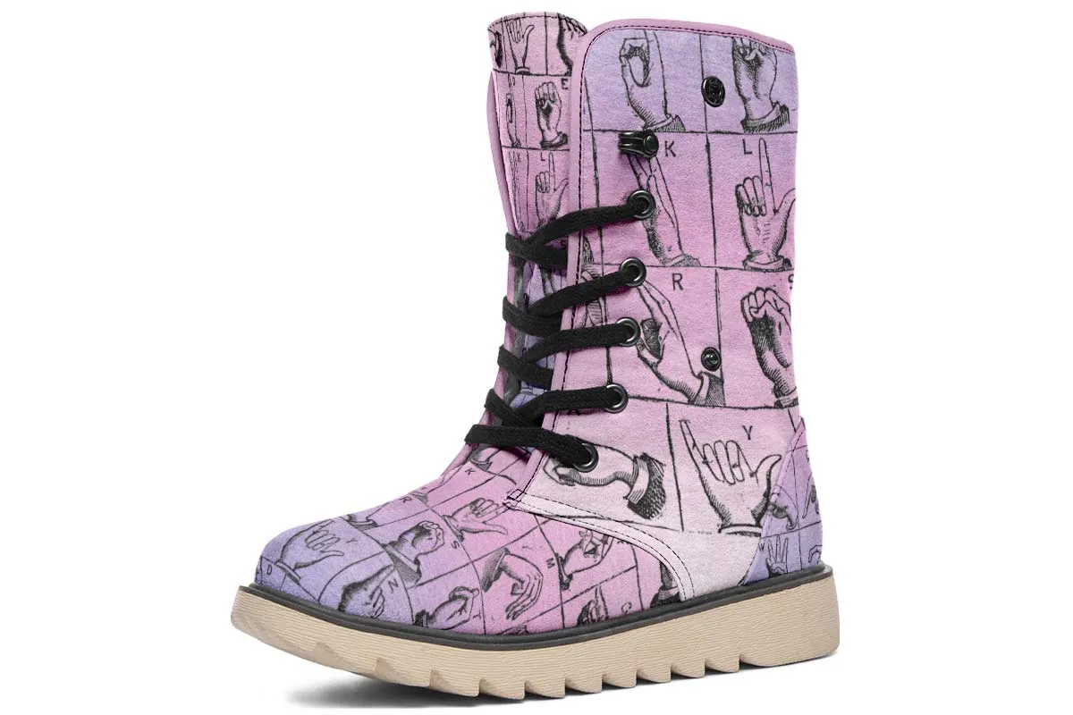 ASL Watercolor Polar Vibe Boots