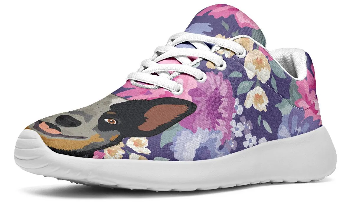 Australian Cattle Dog Portrait Sneakers