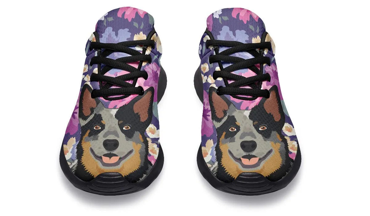 Australian Cattle Dog Portrait Sneakers