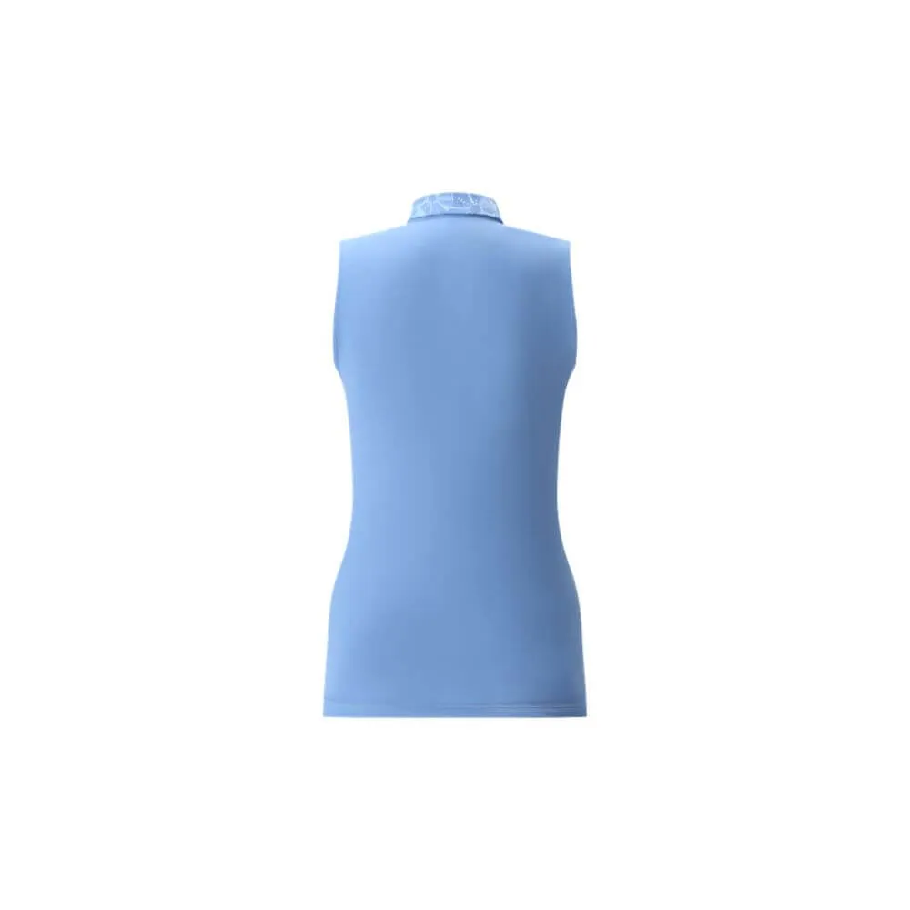 AZULES | LIGHTWEIGHT SUNBLOCK® SLEEVELESS JERSEY POLO