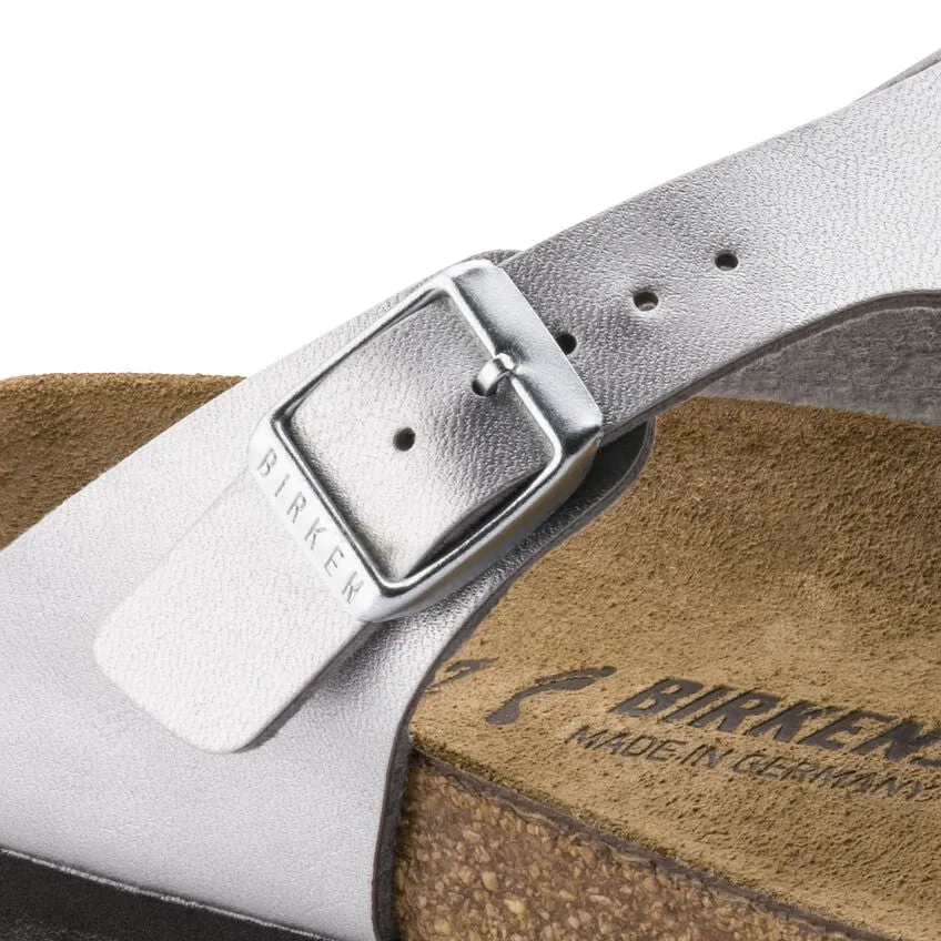 Birkenstock 43851 Gizeh BF Silver