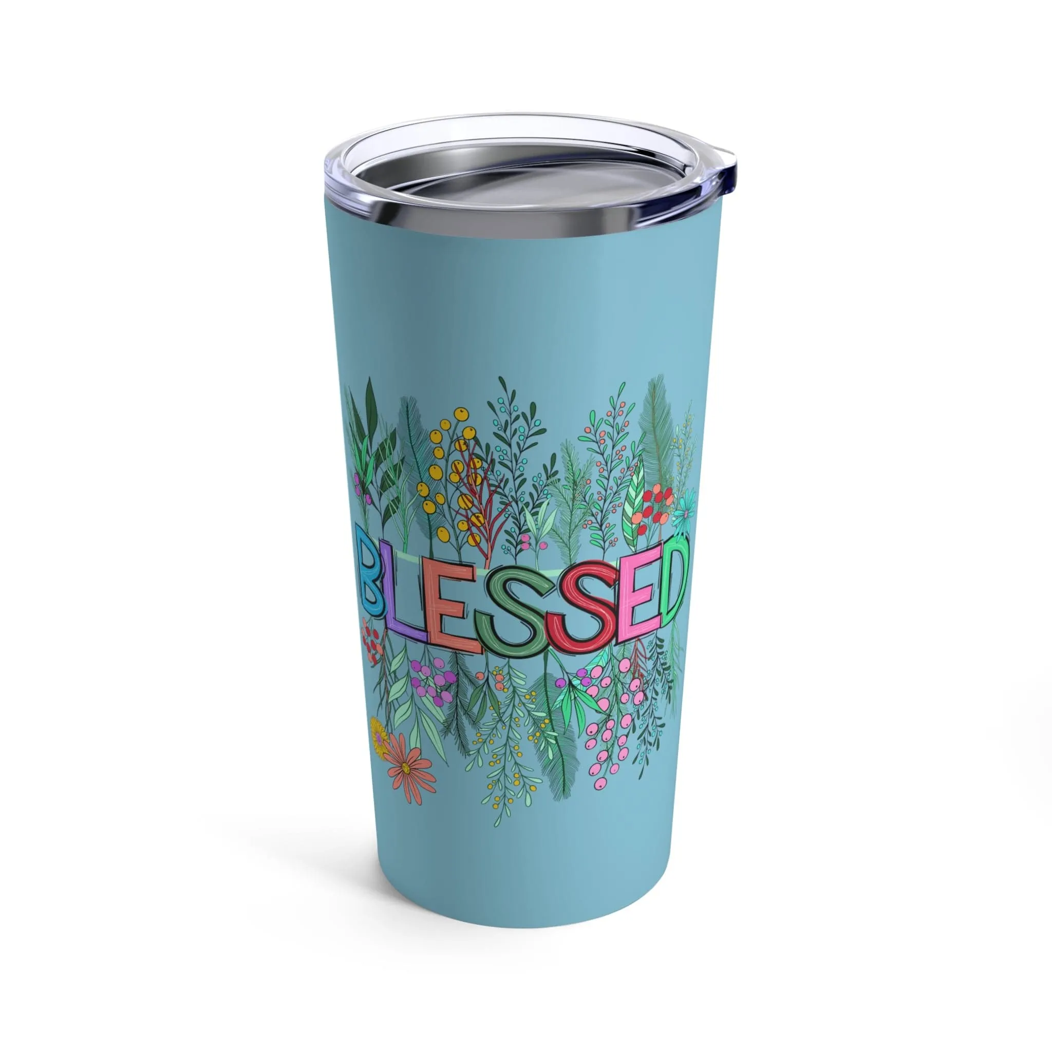 Blessed Floral Tumbler 20oz