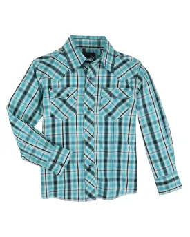 Boys'  Fashion Snap Long Sleeve Shirt