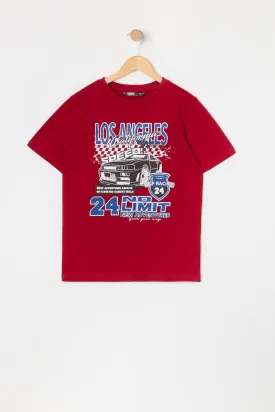 Boys LA Racing Graphic T-Shirt