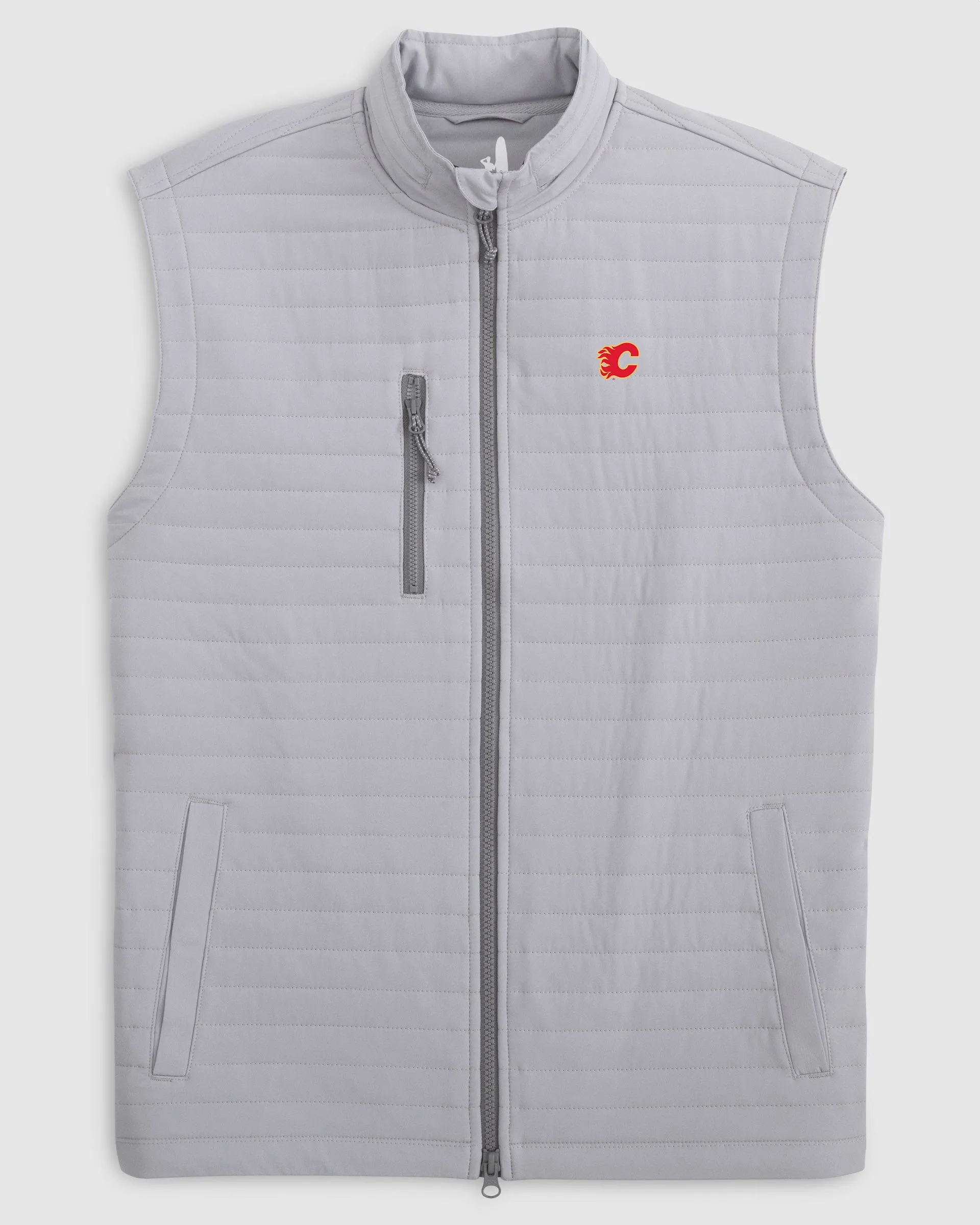 Calgary Flames Crosswind Quilted Performance Vest