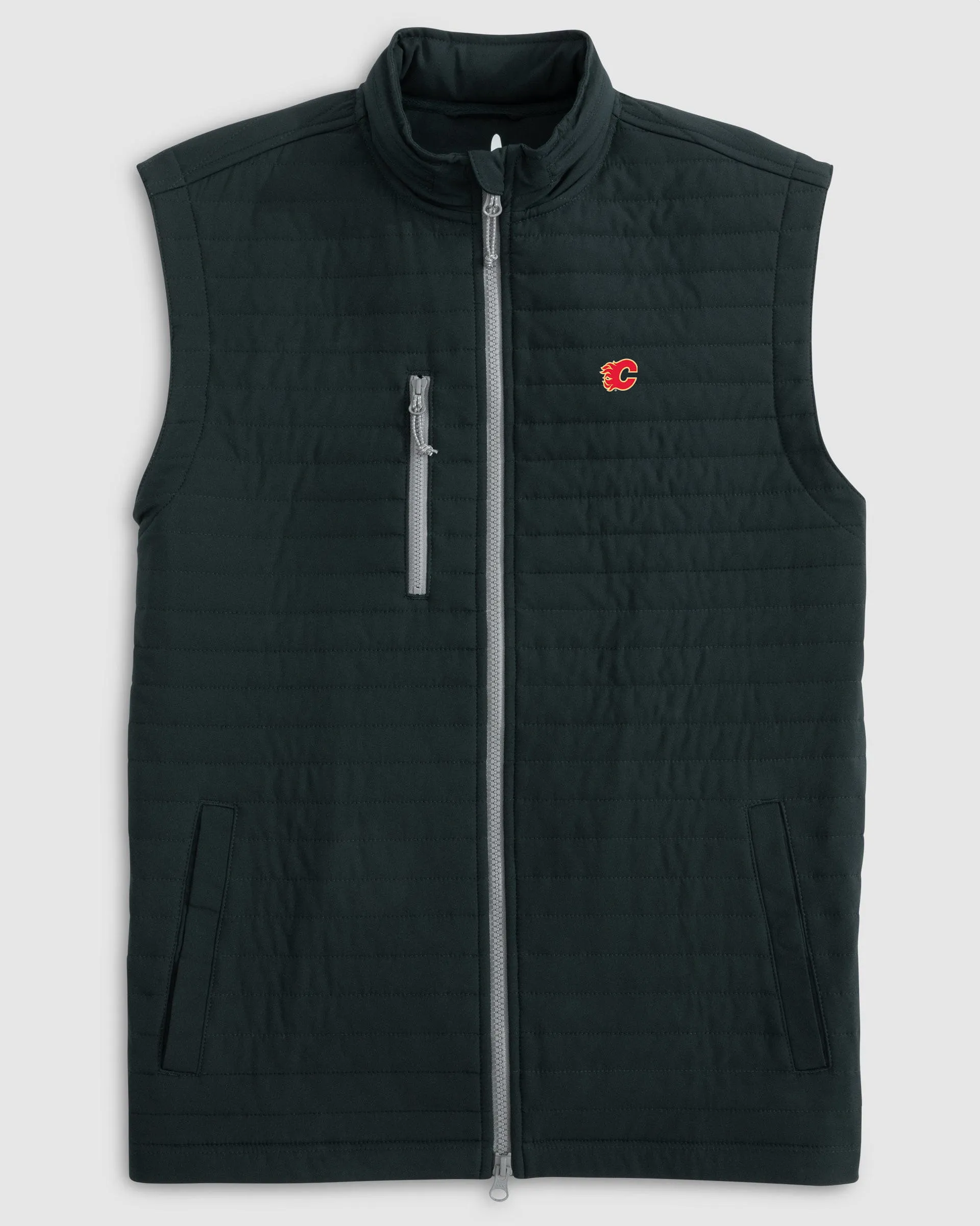 Calgary Flames Crosswind Quilted Performance Vest