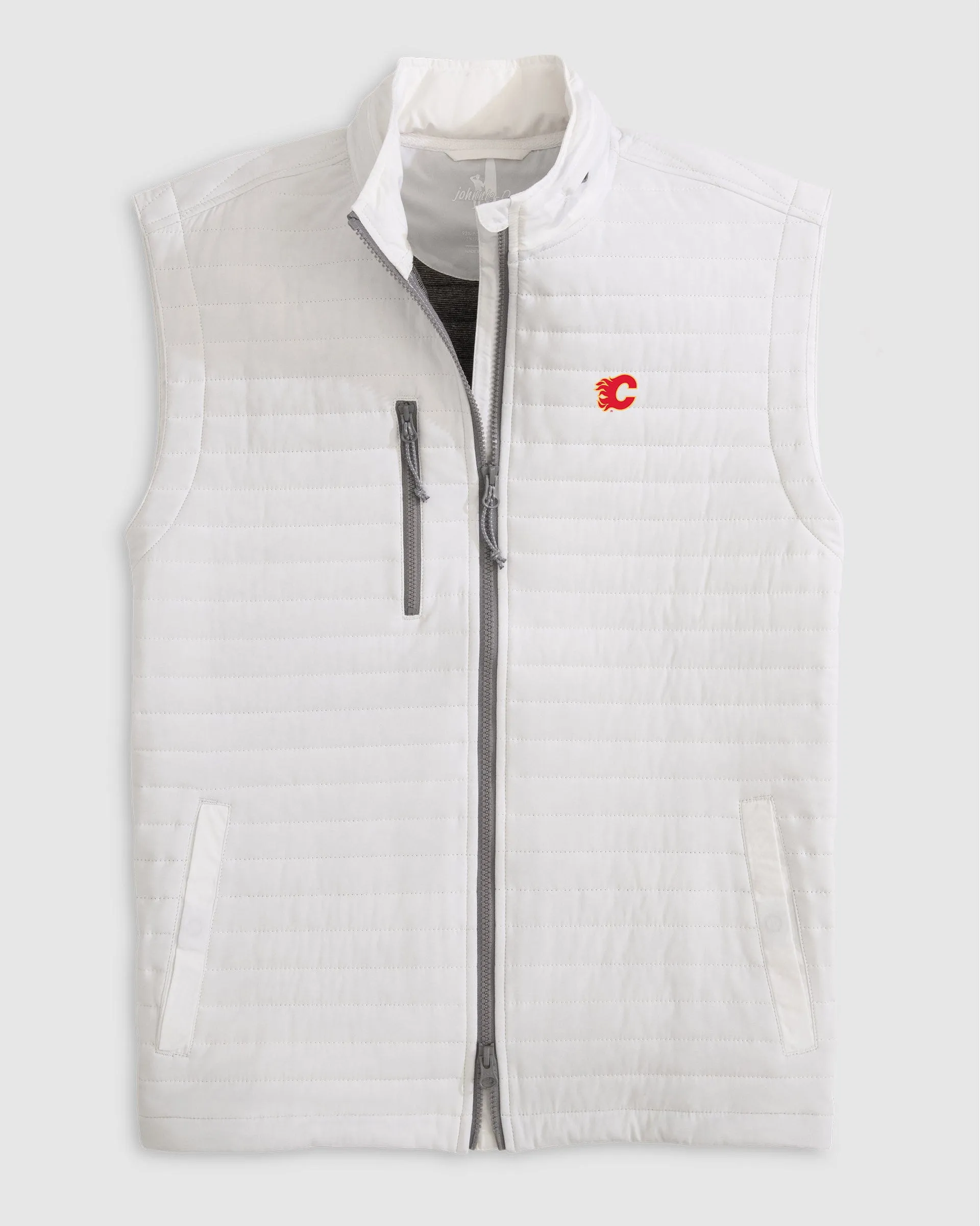 Calgary Flames Crosswind Quilted Performance Vest