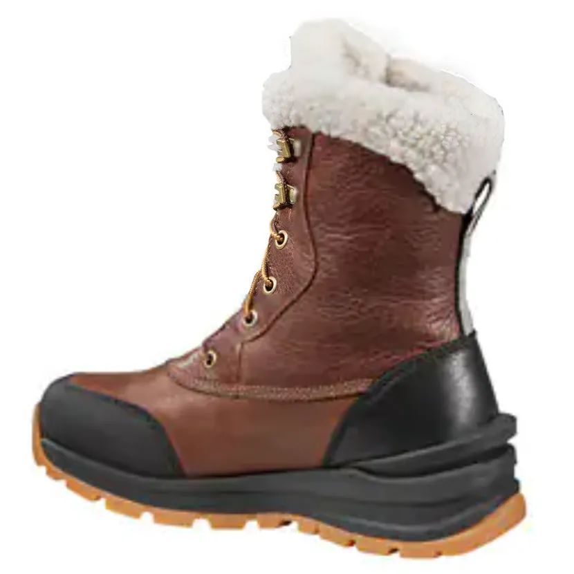 Carhartt Women's Pellston 8" WP Winter Work Boot - Mineral Red - FH8019-W