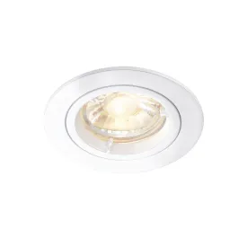 Cast Matt White Recessed Downlight