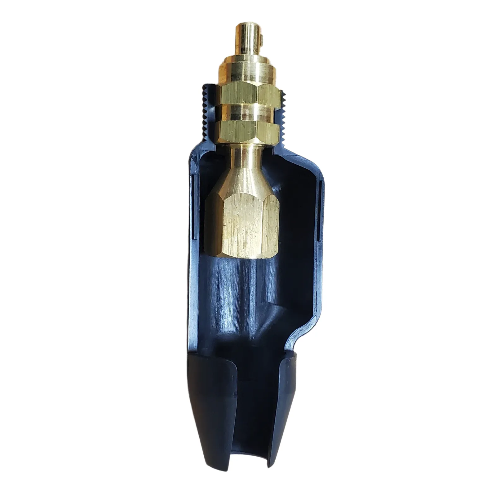 CK Worldwide 25mm SafeLoc Gas-Thru Male Dinse Adapter - SL8-25M