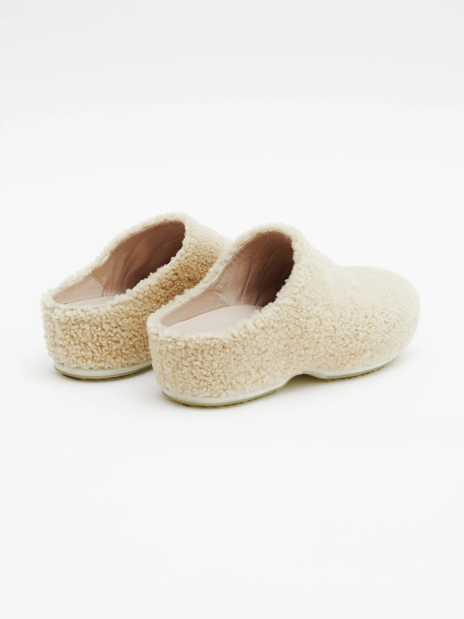 Closed Shearling ECCO Clogs