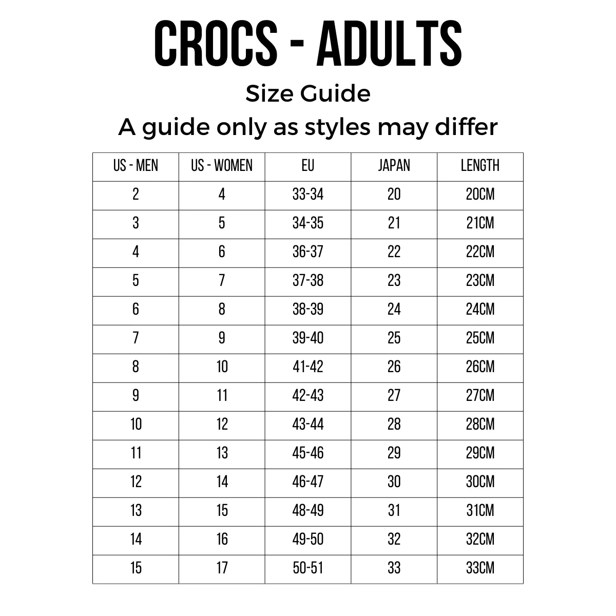 Crocs Crocband Flip Flop Black Mens Womens