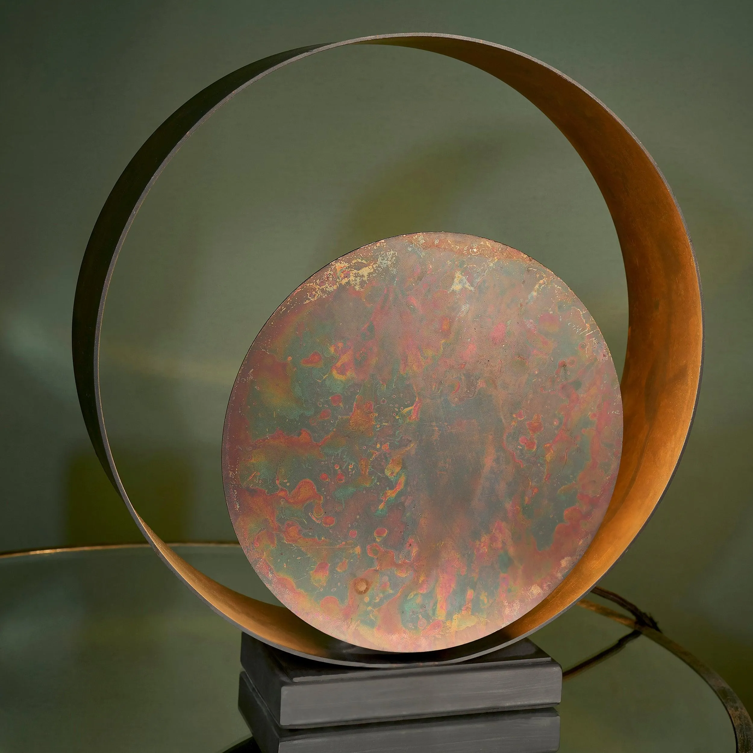 Devon Bronze Patina Table Lamp