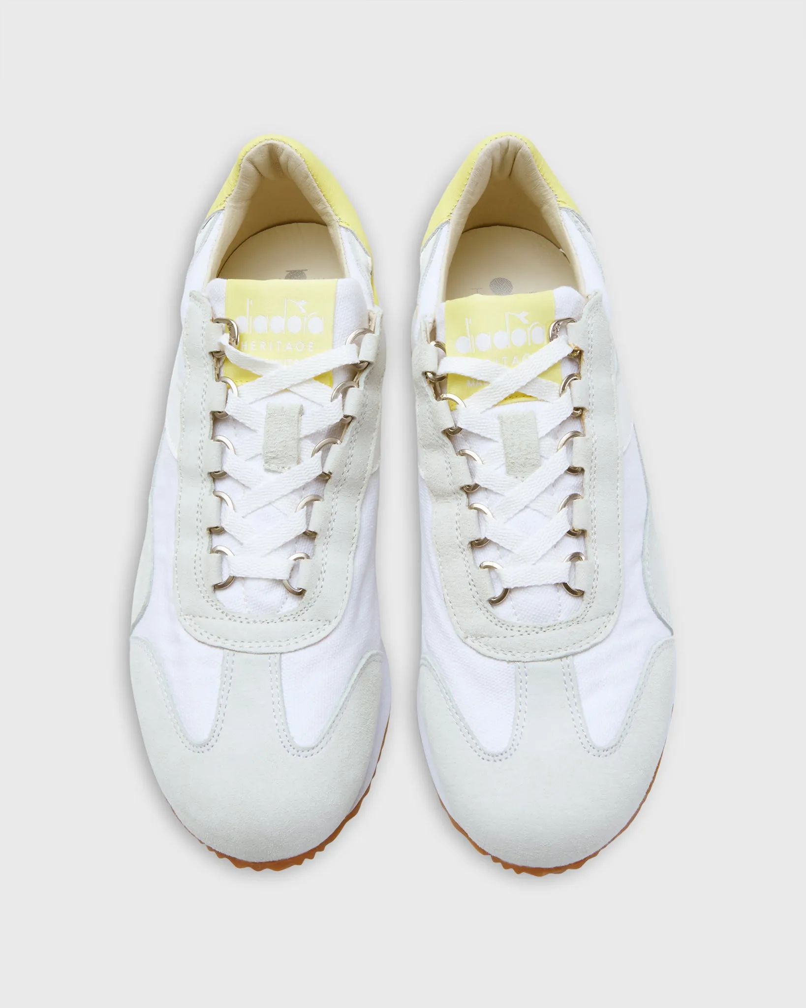 Equipe Mad Italia Sneaker in White/Limelight