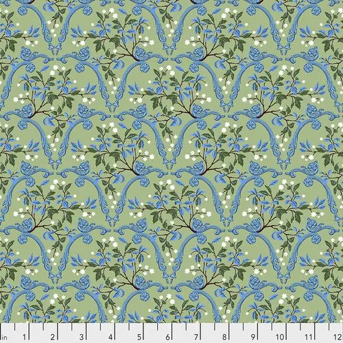 Fabric Palace Arcades, by Odile Bailloeul from Jardin de la Reine Collection for Free Spirit, PWOB039 GARDEN