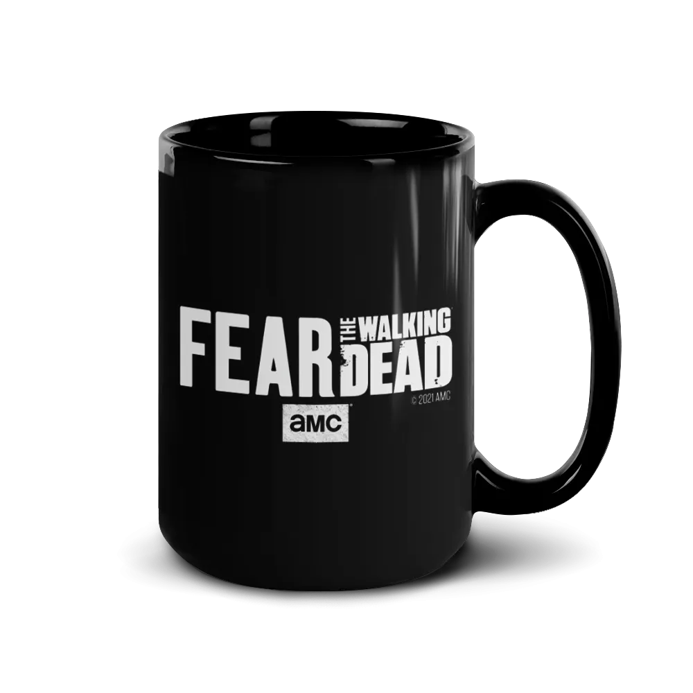 Fear The Walking Dead Just Us Black Mug