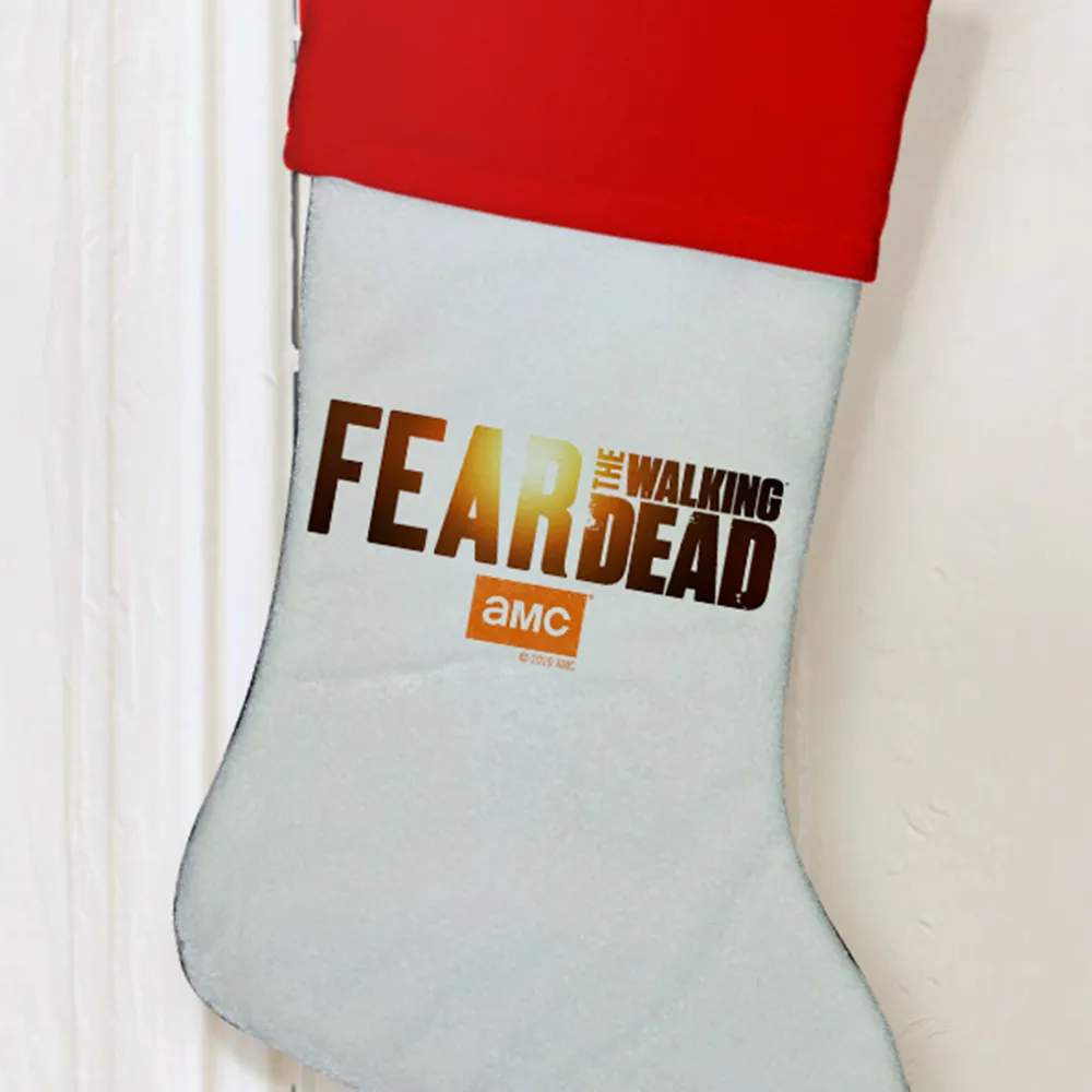 Fear The Walking Dead Season 6 Art Logo Stocking