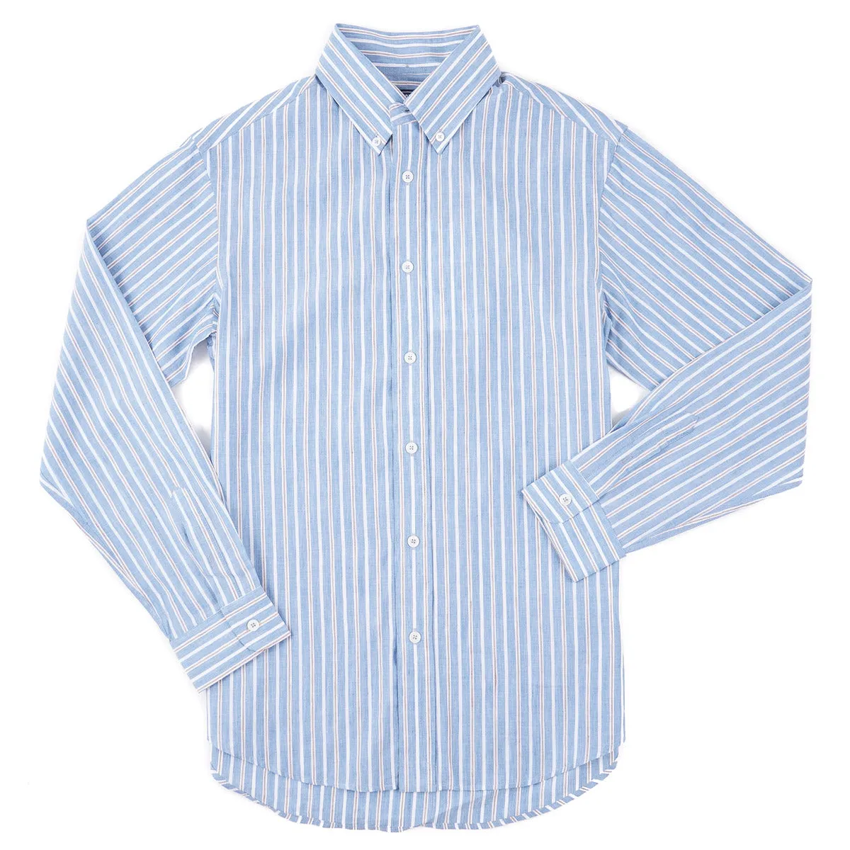 Fedeli Lightweight Cotton-Linen Shirt