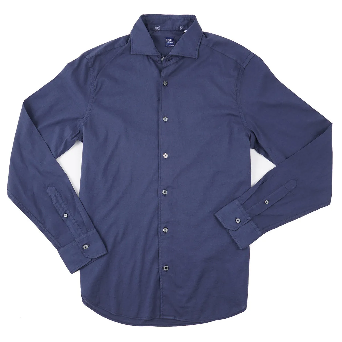 Fedeli 'Sean Panamino' Lightweight Cotton Shirt