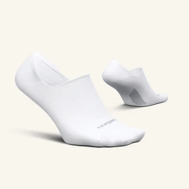 FEETURES EVERYDAY HIDDEN ULTRA LIGHT NO SHOW WOMENS WHITE