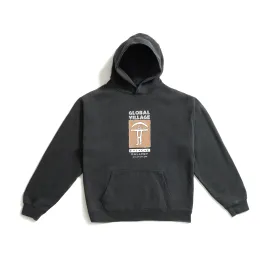 FICE Global Village Premium Lightweight Hoodie - Washed Black