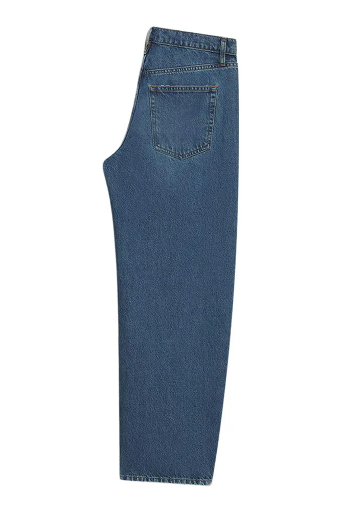 Frame Denim Low Slung Barrel 
in Caramia