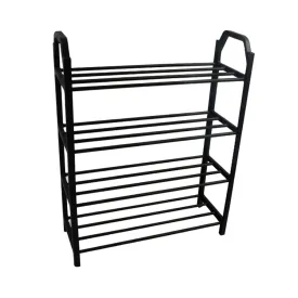 Freda 4 Tier Stackable Shoe Rack