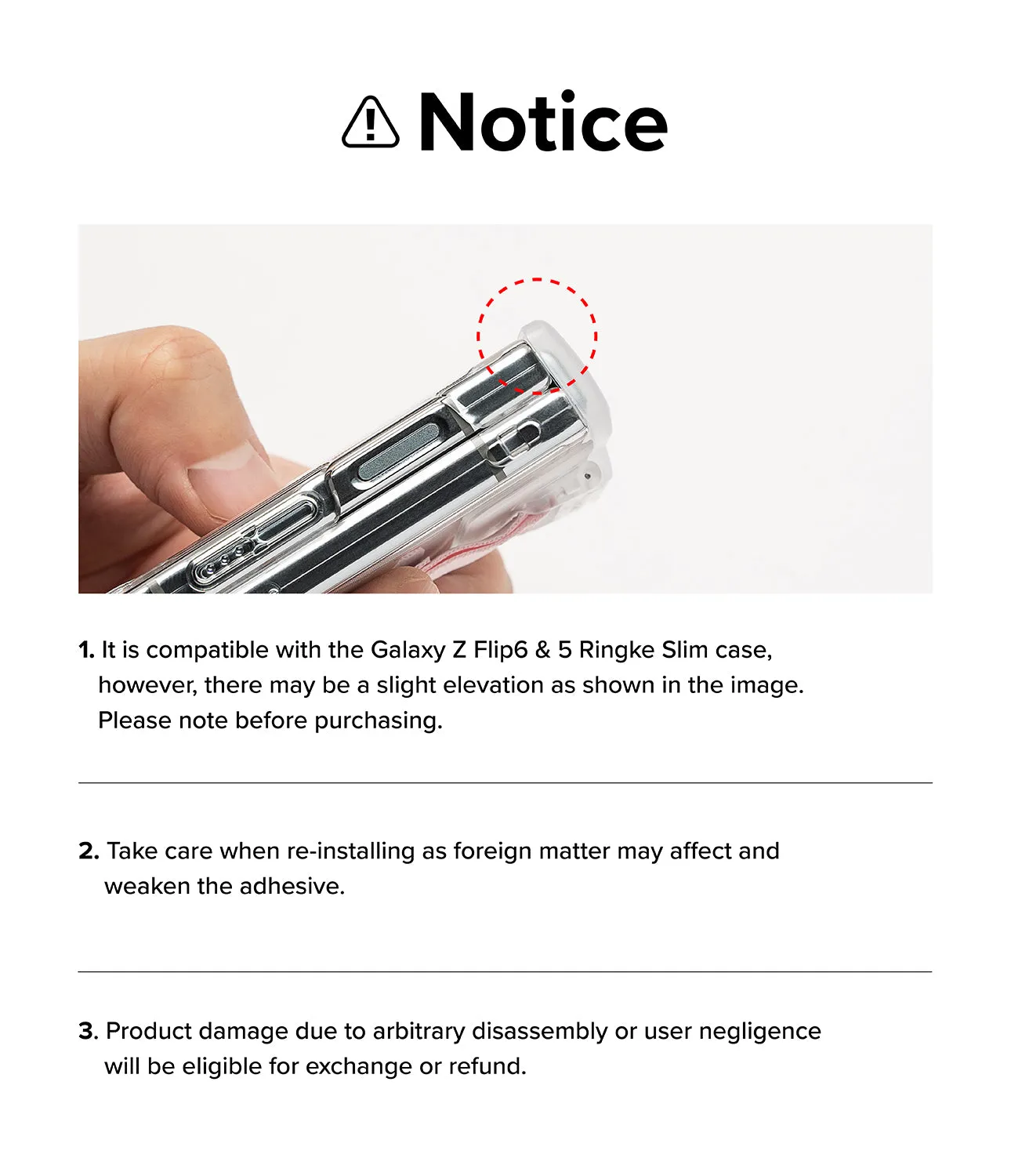 Galaxy Z Flip 6 / 5 / 4 / 3 | Hinge Cover