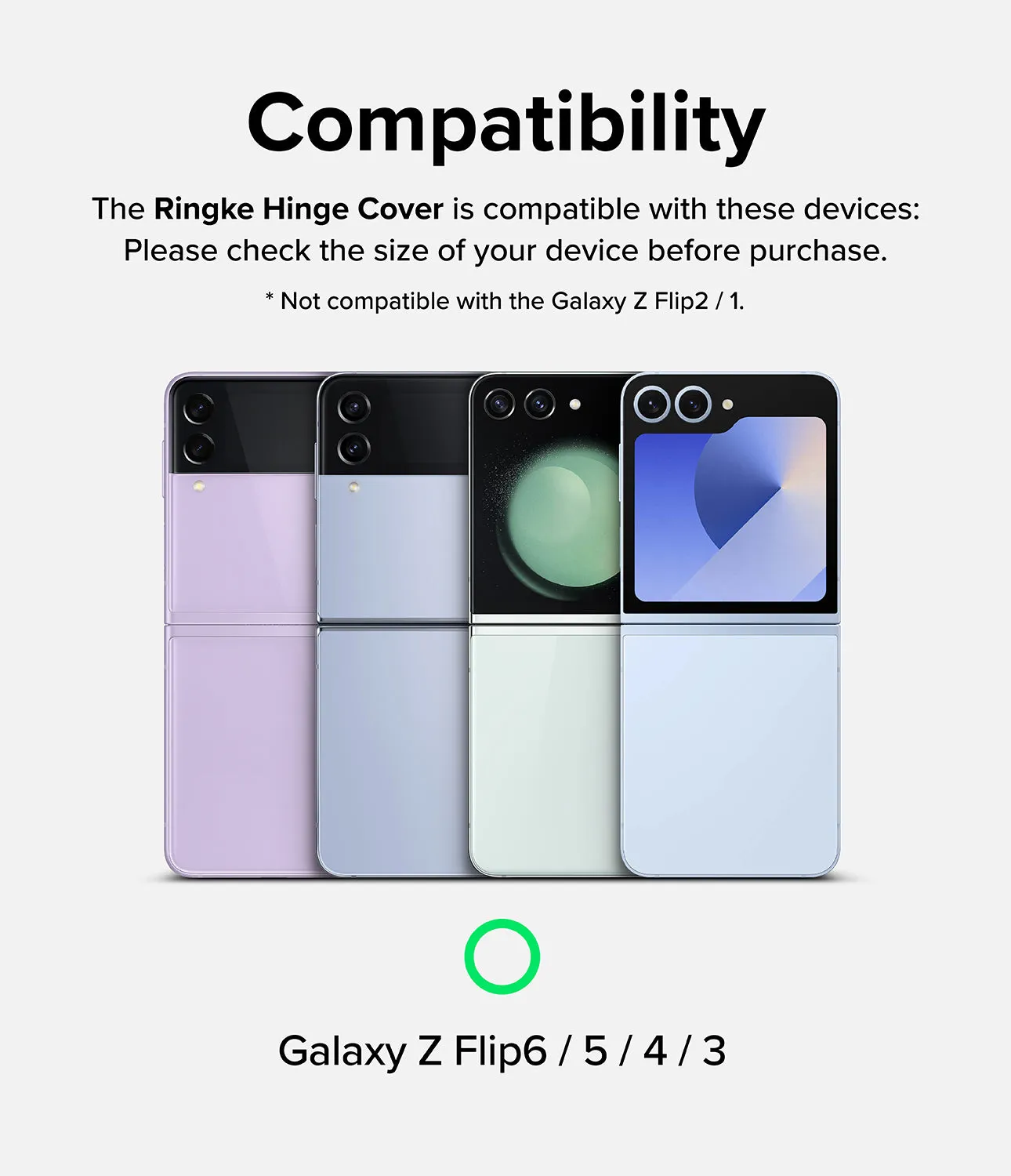 Galaxy Z Flip 6 / 5 / 4 / 3 | Hinge Cover