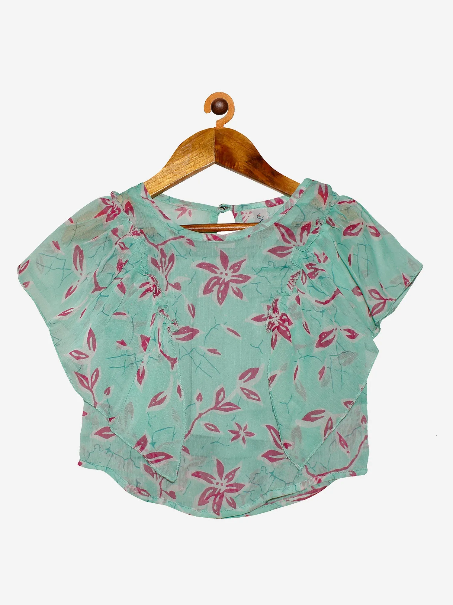 Girls Extended Shoulder Top