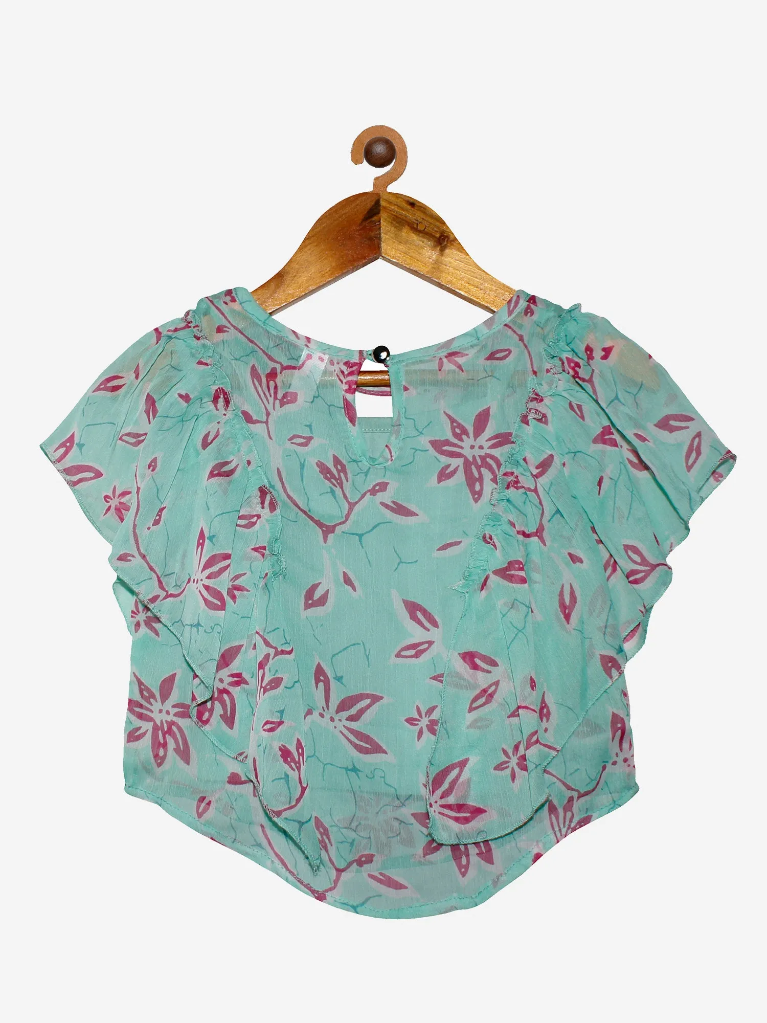 Girls Extended Shoulder Top